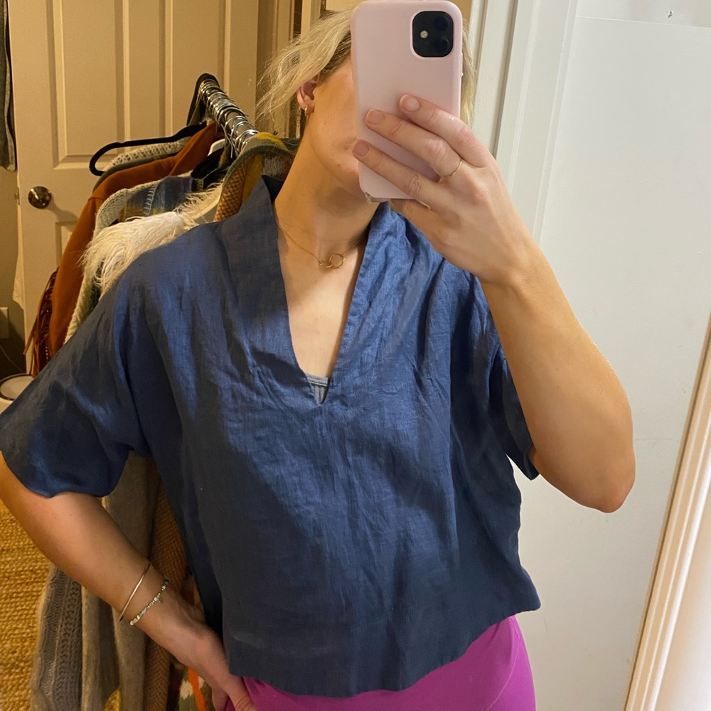 Acacia linen shirt
